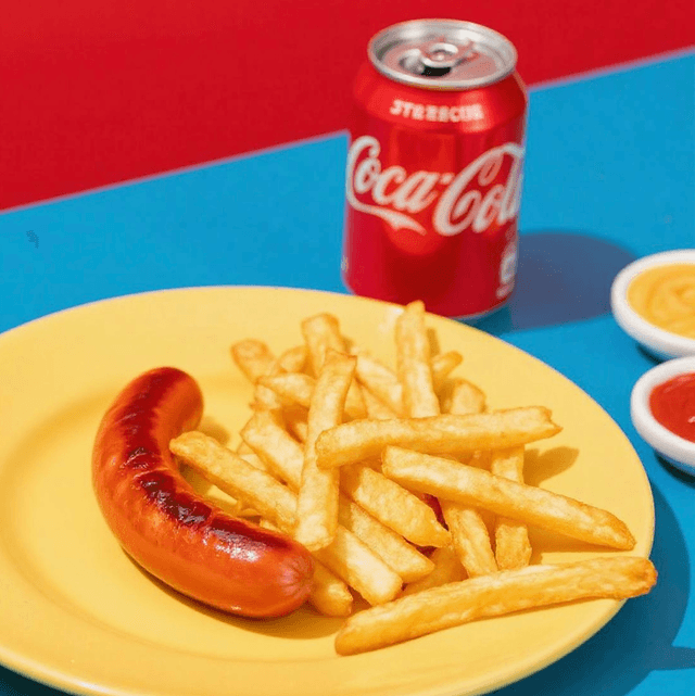 Meal Deal 2 (Sausage or Saveloy + Chips + Drink)